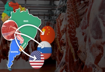 Brasil, Argentina, Uruguay y Paraguay son los mayores proveedores de carne bovina de países como China, Estados Unidos y Rusia. Foto: gifex.com - countryflags.com - ganaderia.com exportaciones carne, argentina, Brasil, Paraguay, Uruguay, Exportaciones carne Brasil 2020, Exportaciones carne Argentina 2020, exportaciones carne Paraguay 2020, exportaciones carne Uruguay 2020, exportaciones carne Sudamérica, exportaciones carne bovina, ganado bovino, ganadería bovina, ganaderos, ganaderos colombia, ganado, vacas, vacas Colombia, bovinos, Ganadería, ganadería colombia, noticias ganaderas, noticias ganaderas colombia, CONtexto ganadero, contextoganadero