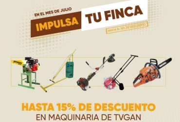 Los ganaderos del país tienen la oportunidad de adquirir herramientas útiles para su finca aprovechando los descuentos que ofrece TVGan. Foto: Cortesía TVGAN, herramientas, maquinaria, promoción, ganaderos, guadañadoras, Fumigadoras, sembradoras, hasta pica pastos, basculas, bretes, coyuntura económica, sector agropecuario, redes sociales, alianzas estratégicas, Ganadería, ganadería colombia, noticias ganaderas colombia, CONtexto ganadero