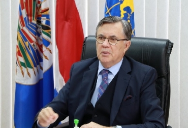 Manuel Otero expresó su compromiso de consolidar al IICA como la organización de excelencia para una cooperación técnica al servicio de los países. Foto: IICA
