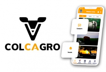Colcagro es una aplicación para subastar ganado pero también para comercializar insumos e inmuebles del agro, así como para ofrecer servicios del sector. Foto: colcagro.com.co Colcagro, APP, aplicación móvil, usuarios, Yopal, Casanare, productores, proveedores, profesionales, consumidor, cadenas de intermediarios, compradores, vendedores, subastas virtuales, ganado bovino, ovino, caprino, equino, porcino, blog, precios, ceba, levante, fertilidad, app store, play store, App Gallery, Ganadería, ganadería colombia, noticias ganaderas colombia, CONtexto ganadero