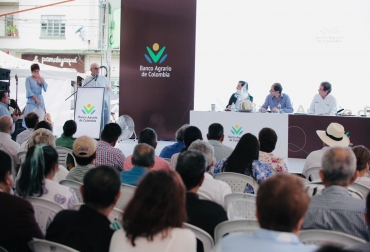 La presentación de la nueva imagen se llevó a cabo en días pasados en Ibagué. Foto: Cortesía. banco agrario