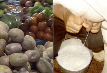 El paro armado de los últimos días dejó grandes pérdidas para los ganaderos de las regiones afectadas. Foto: h13n.com - agromundo.co productos ganaderos campo afectados paro armado.jpg