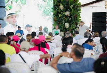 El Banco Agrario presentó el seguro paramétrico que utilizando tecnología satelital permite conocer la dimensión del daño. Foto: bancoagrario.gov.co Lanzamiento seguro paramétrico