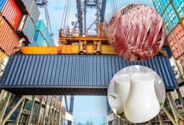 Al cierre de abril de 2022 los envíos de ganado, carne y lácteos totalizaron casi 204,7 millones de dólares, 37 % más que en el mismo periodo de 2021. Foto: aduananews.com - gazetajujuy.com.ar - carnicoslatam.com exportaciones ganaderas de Colombia en abril de 2022