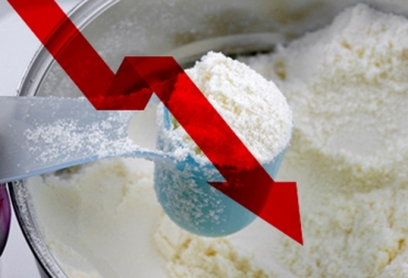 Los precios de la leche en polvo tuvieron una ligera baja en la subasta de Fonterra de esta semana. Foto: freejpg.com.ar - bolsamercantil.com.co Leche en polvo