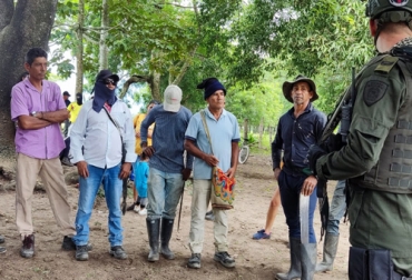 La finca ganadera OKA S.A.S., en Curumaní (Cesar) fue invadida por un grupo delincuencial que desalojó a los trabajadores. Foto: Cortesía Finca invadida en Curumaní (Cesar)