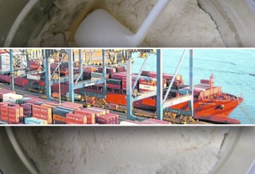 Entre enero y octubre de 2022 se importaron 65 357 toneladas de derivados lácteos, haciendo de este año el segundo con el mayor volumen de compras, de las cuales más de 48 700 fueron de leche en polvo y costaron casi 195 millones de dólares. Foto: Portal Lechero - Portafolio importaciones derivados lácteos octubre 2022