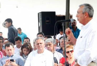 El ministro de Agricultura y Desarrollo Rural, Franciso Estupiñán Heredia, presentará un proyecto de Ley para el sector agropecuario el 20 de julio de 2013. Foto: MinAgricultura Proyecto del Minagricultura para el agro
