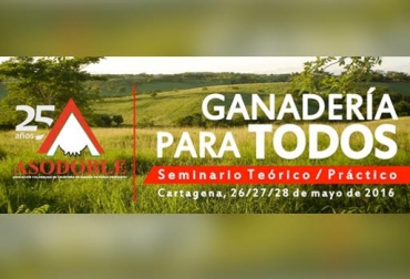 En la actividad son esperados al menos 100 productores de todo el país. Aparte su cupo. Foto: Asodoble en Facebook. Ganadería para todos Asodoble