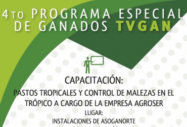El evento arranca con la capacitación en pastos tropicales y control de malezas en las instalaciones de Asoganorte. Foto: TVGAN TVGAN octubre 2017, programa especial TVGAN 2017, TVGAN Alianza Asoganorte 25 octubre 2017, eventos TVGAN 2017, grabar videos TVGAN, promoción TVGAN junio 2017, videos TVGAN 2017, TVGAN Remates, TVGAN 30 de agosto de 2017, programa TVGAN Remates, TVGAN El técnico es usted, tvgan fedegán, CONtexto ganadero, ganaderos colombia, noticias ganaderas colombia
