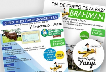 Los asistentes podrán adquirir mayor conocimiento en la raza Brahman y en la gestión de sus empresas ganaderas. Foto: Cortesía Fundacion Capitán Yunyi 2018, Expomalocas 2018, Día de campo Capitan Yunyi enero 2018, día de campo de Brahman Fundación Capitán Yunyi, Fundacion Capitan Yunyi Expomalocas 2018, Fundación Capitán Yunyi, Fundación Luis Alberto Martínez, CONtexto ganadero, ganaderos colombia, noticias ganaderas colombia
