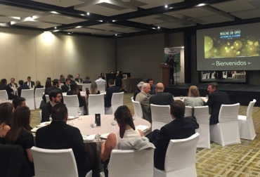 La velada se realizó en el salón El Dorado del recién inaugurado hotel Grand Hyatt en Bogotá. Foto: CONtexto ganadero Noche de oro infortambo 2018, segunda noche de oro, segunda noche de oro 2018, noche de oro Infortambo, Noche de Oro premios lechería Infortambo Colombia noviembre 2018, infortambo andina, premios revista Infortambo Colombia, revista Infortambo Andina, Noche de Oro Colombia 2018, lechería Colombia, CONtexto ganadero, ganaderos colombia, noticias ganaderas colombia