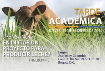 En 2018, la asociación realizó 2 tardes académicas y espera reforzar y multiplicar estas actividades en 2019. Foto: Asojersey Tarde académica Asojersey 2019, Tarde académica Asojersey febrero 2019, proyecto para producir leche, producción de leche, pasos para un proyecto lechero, establecimiento de praderas, proyecto de lechería, Asojersey 2019, proyectos Asojersey, actividades Asojersey 2019, cambio junta directiva Asojersey, Fedegán Asojersey 2019, CONtexto ganadero, ganaderos colombia, noticias ganaderas colombia