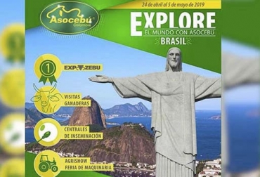 Explore el mundo con Asocebú, un evento realizado del 24 de abril al 5 de mayo en Brasil. Foto: @asocebucol ganadería, ganadería colombia, noticias ganadera colombia, contexto ganadero, leche, lácteo, carne, doble propósito, ganadería doble propósito, asocebu, asocebú, Brasil, Brasil, explore Brasil, maquinarias, gira ganadera, inscripciones asocebu Brasil, agrishow, expocebu, Nelore, Nelore mocho, Red Sindhi, Guzerat, Gyr, Gyrolando, pastoreo, Brahman, ganaderos, ganaderos colombia