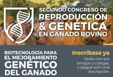 Se esperan más de 100 personas la segunda edición del Congreso de Reproducción y Genética de Ganado Bovino. Foto: Cortesía Congreso reproducción bovina, Congreso Reproducción y Genética Bovina Bogotá 2019, Segundo congreso de reproducción y genética en ganado bovino, Evento reproducción bovina Bogotá mayo 2019, segundo congreso nacional de reproducción y genética en bovinos, segundo congreso nacional de reproducción y genética en bovinos Bogotá mayo 2019, periódico El agro, reproducción en bovinos congreso, CONtexto ganadero, ganaderos colombia, noticias ganaderas colombia