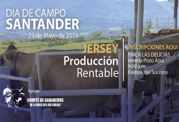 Aosjersey pretende con este encuentro mostrar los beneficios que pueden obtener los ganaderos al ingresar la raza Jersey en sus hatos. Foto: asojersey.com Día campo, charlas, temas, Santander, Colombia, departamento, acompañamiento, técnico, productor, importante, raza Jersey, clasificador lineal, ejercicios prácticos, uso, herramienta, clasificación, mejorar, datos, lecheros, programación, evento, encuentro, ganaderos, productores, , CONtexto ganadero, ganaderos Colombia, noticias ganaderas Colombia