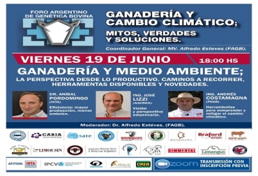 Expertos de Argentina de gran reconocimiento internacional, investigadores y líderes empresariales, contarán sus experiencias en Ganadería y Medio Ambiente. Foto: Cortesía. Conferencistas internacionales, ganadería bovina, alimentación, investigación, seminario web, visión empresarial, producción eficiente, medio ambiente, FAGB, líder en ganadería de AACREA, investigador del INTA, herramientas, Ganadería y Cambio Climático, mitos, verdades y soluciones, noticias de ganadería colombiana, CONtexto ganadero.