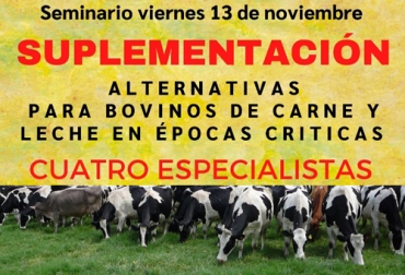 Aún tiene tiempo de inscribirse y conectarse con este seminario que se desarrollará el viernes 13 de noviembre a partir de las 8:30 a. m. Foto: Cortesía Suplementación Alternativas para bovinos de carne y leche en épocas críticas, suplementación ganadería épocas críticas, Nutrición y alimentación bovina 2020, alimentación bovina, nutrición ganado bovino, alimentos para ganado bovino, alimentos para las vacas, periódico El agro, éxito en ganadería, eventos periódico El Agro, eventos Escuela del Agro, Escuela del Agro Colombia, ganado bovino, Ganadería, ganadería colombia, ganaderos colombia, noticias ganaderas, noticias ganaderas colombia, CONtexto ganadero,