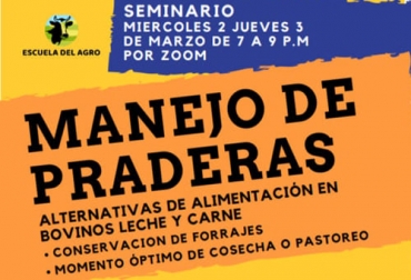 Este encuentro será dirigido por la zootecnista y doctora en Agrociencias Laila Bernal Bechara. Foto: Escuela del Agro Seminario manejo de praderas, manejo praderas marzo 2022, manejo de praderas, conservación de forrajes, heno, henolaje, ensilaje, cómo conservar forrajes, escuela del agro, seminario ganadero, eventos ganaderos, evento ganadero marzo 2022, ganado bovino, ganadería bovina, carne, leche, ganaderos, ganaderos colombia, ganado, vacas, vacas Colombia, bovinos, Ganadería, ganadería colombia, noticias ganaderas, noticias ganaderas colombia, CONtexto ganadero, contextoganadero