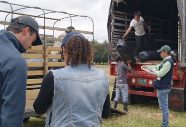 Son 6 los documentos que debe presentar el ganadero para ser beneficiario del programa. Foto: CONtexto ganadero. Silo para alimentar al ganado