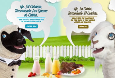 La campaña será ejecutada hasta abril de 2016 con $ 2.000 millones. Foto: www.lorecomiendalacabra.com. Fomento consumo carne de cordero y leche de cabra