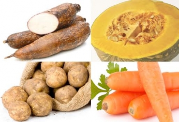 El uso de residuos de productos agrícolas, pueden ser usados para alimentar a los semovientes en momentos de sequía extrema. Foto: CONtexto ganadero. Yuca, papa, auyama, zanahoria