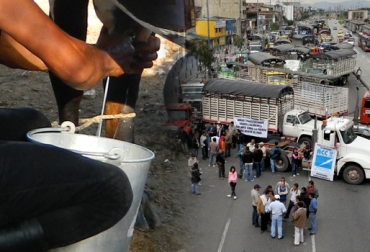 Se estima que 20 mil productores participen en el paro del 17 de marzo. Foto: CONtexto ganadero. Paro 17 de marzo 2016 Colombia
