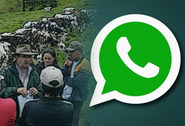 El ministro respondió el mensaje enviado en días pasados por Alejandro Galvis, ganadero santandereano. Foto: CONtexto ganadero. Aurelio Iragorri Valencia, Iragorri precio de la leche, situación de la lechería en colombia, crisis de los lecheros en colombia, dificultades de la lechería en colombia, alejandro galvis, mensaje de alejandro galvis al minagricultura, ganadería colombia, contexto ganadero, ganadería colombia