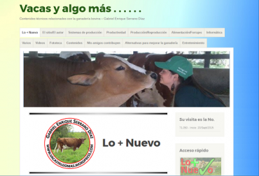 vacasyalgomas socializa información del sector ganadero bovino. Foto: vacasyalgomas.com vacasyalgomás,ganaderia,poco amigosdetecnologia,163países,Contextoganadero