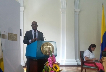 El lanzamiento de la Comisión fue hecho por parte del ministro de Ambiento, Luis Gilberto Murillo. Foto: Cortesía. Comisión Accidental de Cambio Climático, Comisión Accidental de Cambio Climático del Senado de la República, cambio climático, ministerio de ambiente, luis gilberto murillo, ganadería colombia, noticias ganaderas colombia, contexto ganadero