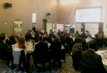 A la velada asistieron cerca de 100 personas de las empresas más reconocidas del sector lechero. Foto: CONtexto ganadero Noche de Oro, noche de oro Infortambo, Noche de Oro premios lechería Infortambo Colombia noviembre 2017, infortambo andina, premios revista Infortambo Colombia, revista Infortambo Andina, Noche de Oro Colombia 2017, lechería Colombia, CONtexto ganadero, ganaderos colombia, noticias ganaderas colombia