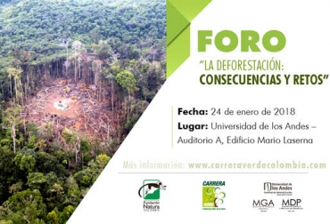 Según el IDEAM en 2016 se registró la deforestaron de 178.597 hectáreas de bosque en Colombia, es decir, 44 % más que en 2015. Foto: carreraverdecolombia.com Deforestación en Colombia, foro “La deforestación: consecuencias y retos”, Fundación Natura, Universidad de los Andes, 178.597 hectáreas, menos bosques, IDEAM, ministerio Medio Ambiente, Qué es la deforestación, Plan Nacional de Restauración, pérdida de biodiversidad, restauración, CONtexto Ganadero, noticias de ganadería colombiana.