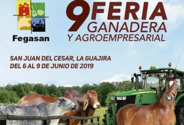 Del 6 al 9 de junio se llevará a cabo la 9 Feria Ganadera y Agroempresarial de San Juan del Cesar en el que se realizará un seminario para ganaderos organizado por Agrosavia. Foto: deskgram.net Ganadería, ganadería colombia, CONtexto ganadero, noticias ganaderas, feria de san juan del cesar, 9 feria ganadera y agroempresarial san juan, seminario de tecnologías agrosavia y fegasan, feria ovino caprina san juan, festival equino san juan, mejoramiento genético agrosavia, manejo pasturas san juan del cesar, ganaderos, ganaderos colombia, San Juan del Cesar