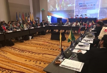 Deyanira Barrero León, gerente general del ICA, hizo un llamado a todos los países de la región para trabajar por un objetivo en común: erradicar la fiebre aftosa en el continente. Foto: ICA Colombia, ICA, Fiebre aftosa, 46ª Reunión Ordinaria de la Comisión Sudamericana para la Lucha Contra la Fiebre Aftosa (COSALFA), Deyanira Barrero León, los avances y los desafíos que tiene Colombia para mejorar su estatus sanitario con respecto a la fiebre aftosa, CONtexto ganadero, noticias ganaderas colombia, fiebre aftosa