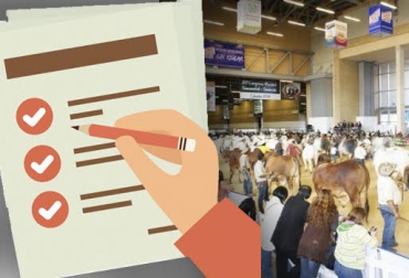 Para que los ganaderos participen en las ferias y exposiciones, deben registrar sus animales con 30 días antes del juzgamiento o más. Foto: fututel.com - El Heraldo Ganadería, ganadería colombia, Ganadería colombiana, CONtexto ganadero, noticias ganaderas, ferias, exposiciones, requisitos ferias, inscripciones ferias, requisitos participación ferias, Asocebú, Asociación Colombiana de Criadores de Ganado Cebú, recinto de ferias, razas cebuinas, cebú, ganaderos, productores, comercializadoras