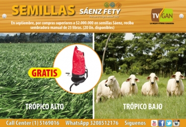 Por la compra de una determinada cantidad de semillas, usted podrá adquirir esta sembradora importada de EE.UU. Foto: Cortesía Semillas TVGAN, Promoción TVGAN septiembre 2019, Promo septiembre TVGAN, Oferta TVGAN septiembre 2019, TVGAN promociones septiembre 2019, TVGAN septiembre 2019, TVGAN Sáenz Fety, tvgan promociones, equipos ganaderos promociones, Promociones TVGAN septiembre 2019, productos ganado promoción, productos finca promoción, promoción TVGAN septiembre 2019, productos finca promoción septiembre 2019, CONtexto ganadero, ganaderos colombia, noticias ganaderas colombia