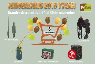 Estos son algunos de los productos que TVGAN ofrece en sus 8 años de existencia. Foto: Cortesía 8 años TVGAN, 8 aniversario TVGAN, TVGAN aniversario, promoción TVGAN, octavo aniversario TVGAN, TVGAN 8 años, tvgan promociones, equipos ganaderos promociones, Promociones TVGAN noviembre 2019, productos ganado promoción, productos finca promoción, promoción TVGAN noviembre 2019, productos finca promoción noviembre 2019, CONtexto ganadero, ganaderos colombia, noticias ganaderas colombia