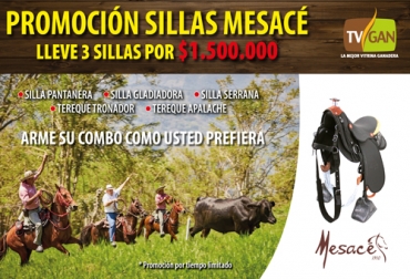 Esta es la oferta que TVGAN tiene hasta el próximo viernes 13 de diciembre. Foto: Cortesía Sillas TVGAN, Promoción TVGAN diciembre 2019, silla pantanera Mesace TVGAN febrero 2019, silla pantanera Mesace, silla pantanera Mesace electromecánica, tvgan promociones, equipos ganaderos promociones, Promociones TVGAN febrero 2019, productos ganado promoción, productos finca promoción, promoción TVGAN febrero 2019, productos finca promoción febrero 2019, CONtexto ganadero, ganaderos colombia, noticias ganaderas colombia