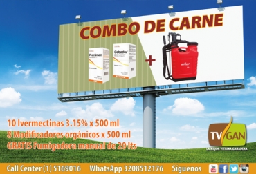 Esta es la primera de las múltiples promociones que ofrecerá TVGAN en este 2020. Foto: TVGAN combo carne TVGAN, oferta productos agropecuarios, oferta TVGAN 2020, Promo TVGAN febrero 2020, promo tvgan productos ganado promoción, productos finca promoción, tvgan promociones, equipos ganaderos promociones, Promociones TVGAN febrero 2020, productos ganado promoción, promoción TVGAN febrero 2020, productos finca promoción 2020, TVGAN, CONtexto ganadero, ganaderos colombia, noticias ganaderas colombia