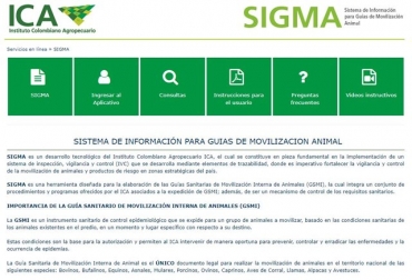 Este manual permite tramitar el documento sin necesidad de ir a la oficina del ICA. Foto: ICA. Ganadería, ganadería colombia, noticias ganaderas, noticias ganaderas colombia, CONtexto ganadero, guías, Guías de Movilización, COVID-19, coronavirus, tramitar guías de movilización, SIGMA, sigma ica, ica colombia, ICA, guías ica