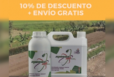 El Minnerall es un producto desarrollado en Colombia como un sistema biotecnológico que mejora los nutrientes del suelo y ayuda al crecimiento de las plantas. Foto: TVGAN Fertilizantes económicos, fertilizantes baratos Colombia, Minnerall Plant, propiedades Minnerall Plant, insumos agropecuarios baratos, fertilizantes colombia, promoción TVGAN abril 2020, Promo abril TVGAN, Oferta TVGAN abril 2020, nutrientes suelo, mejorar suelo, producto suelo TVGAN, producto suelo Minnerall Plant, fertilizantes, Ganadería, Ganadería colombiana, noticias ganaderas, noticias ganaderas colombia, CONtexto ganadero