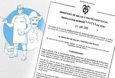 El objeto de este protocolo es garantizar la cadena de abastecimiento y disminuir el riesgo de transmisión del virus de humano a humano durante el desarrollo de todas sus actividades de la campaña de vacunación. Diseño: Fedegán COVId 19, fiebre aftosa, vacunación contra fiebre aftosa, en Colombia se inicia ciclo de vacunación contra la fiebre aftosa, bioseguridad, protocolo de bioseguridad, protocolo de bioseguridad de la campaña de vacunación contra la fiebre aftosa, vacunadores, Fedegán, Ministerio de Salud y Protección Social, ganadería, ganadería Colombia, noticias ganaderas
