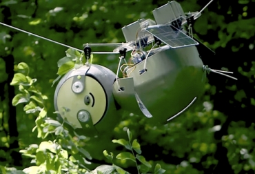El robot en forma de perezoso fue creado para que cumpliera las funciones del oso, con su lentitud y precisión. Foto: youtube.com / Georgia Tech Ganadería, ganadería colombia, noticias ganaderas, noticias ganaderas colombia, CONtexto ganadero, robot, robot perezoso, perozoso, oso perezoso, ecosistemas, ecosistemas en vía de extinción, mitigación cambio climático, ecosistemas mundiales, biodiversidad, cientificos crean robot, sostenibilidad