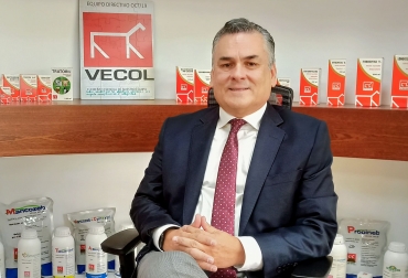 Según Moncada, la compañía lograría al finalizar el 2020 aumentar sus ventas en un 15 %. Foto: Cortesía. Ganadería, ganadería colombia, noticias ganaderas, noticias ganaderas colombia, CONtexto ganadero, Vecol, balance vecol 2020, COVID-19, efectos covid-19 ganadería, vecol ganadería, Juan Aurelio Moncada, presidente de Vecol