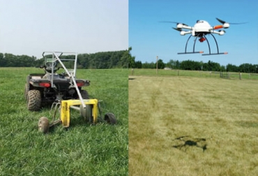 Las nuevas tecnologías contribuyen a mejorar la precisión en aspectos como la medición del forraje para hacer un uso más efectivo del mismo. Foto: forratec.com.ar Planificación forrajera, productividad, rentabilidad, hato, disponibilidad, pasturas, demanda, consumo animal, tasa de crecimiento, suplemento, drones, índice verde normalizado, biomasa aérea, área foliar, hojas, suelo, variaciones espaciales, conductividad eléctrica aparente, potencial productivo, agua, salinidad, pH, materia orgánica, ganadería, ganadería Colombia, noticias ganaderas Colombia, contexto ganadero