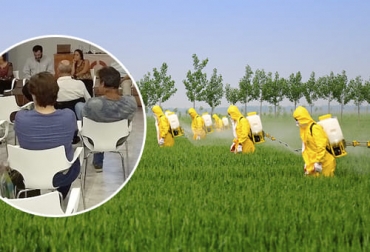 Una de las recomendaciones es capacitar a los operarios en las fincas acerca del uso y manejo de los agroquímicos. Foto: unnoba.edu.ar - croplifela.org Ganadería, ganadería colombia, noticias ganaderas, noticias ganaderas colombia, CONtexto ganadero, agroquímicos, aplicación de agroquimicos, recomendaciones aplicación de agroquimicos, practicas para aplicar agroquimicos