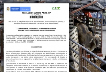 La implementación del manual de procedimiento para el transporte, manejo y movilización de animales en pie pronto se convertirá en norma cuando venza el plazo para la recepción de comentarios a la resolución que expedirán el Ministerio de Transporte y el ICA. Foto: elcolombiano.com mintransporte, ICA, resolución, transporte, manejo, movilización, animales en pie, comentarios, manual, procedimiento, vía terrestre, fluvial, bovina, porcina, caprina, ovina, aviar, bufalina, équida, consumo humano, supervisión, Inspectores de Policía Sanitaria, conductores, tripulantes, vehículos de carga, curso, certificado, Seguridad, Bienestar Animal, Agua, alimento, plantas de beneficio, Ganadería, ganadería colombia, noticias ganaderas colombia, CONtexto ganadero