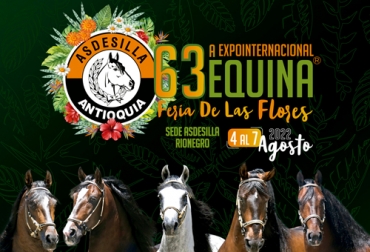 Desde el jueves se inicia en Antioquia la 63 feria Expointernacional Equina grado A con grandes expectativas en ventas y asistencia. Foto: Cortesía Afiche promocional Expointernacional Equina