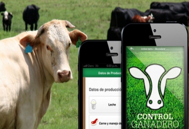 Control Ganadero es una aplicación para móviles que recoge todos los datos de producción de una finca. Foto: CONtexto Ganadero aplicación móvil para ganadería