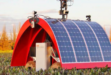 Un robot que busca revolucionar la producción de hortalizas. Foto: Gentileza BID. drones y robots para cuidar ganado
